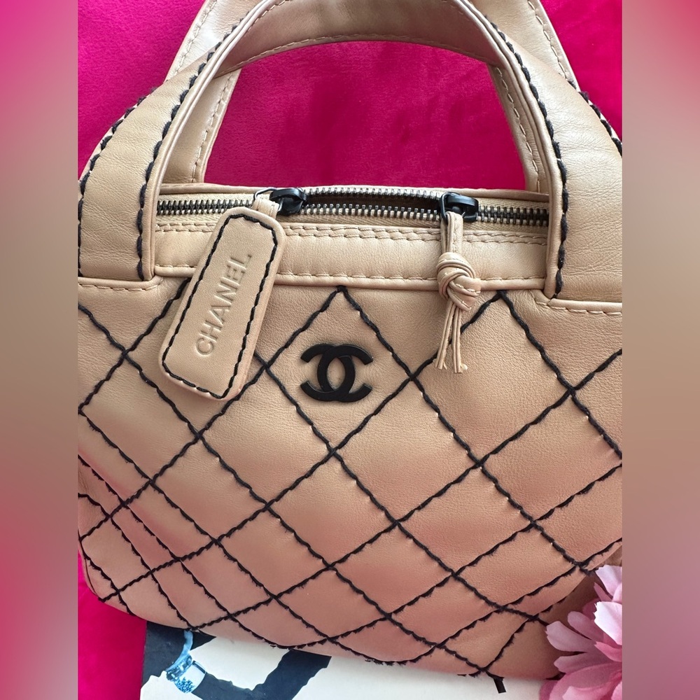 🌹Chanel vintage bowling bag very good condition - Picture 2 of 16